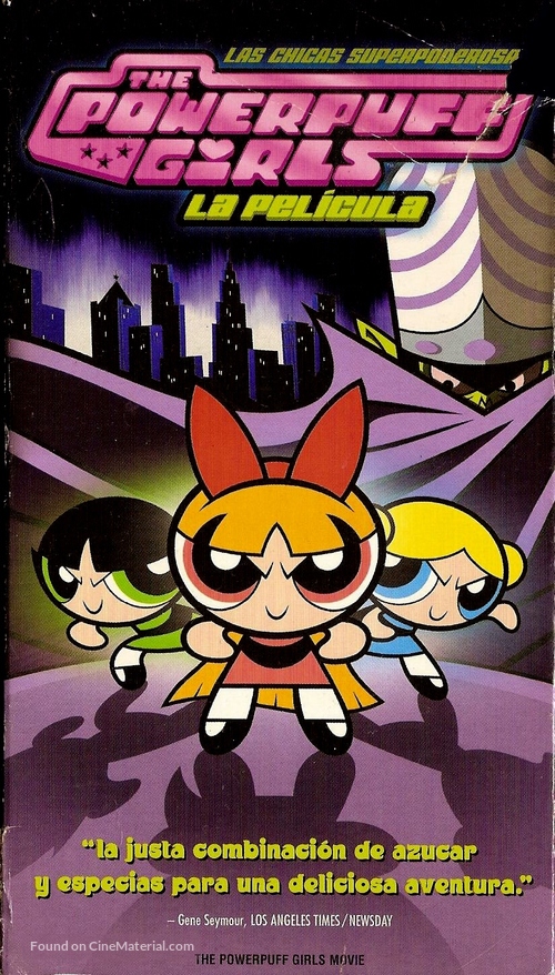 The Powerpuff Girls Movie - Argentinian VHS movie cover