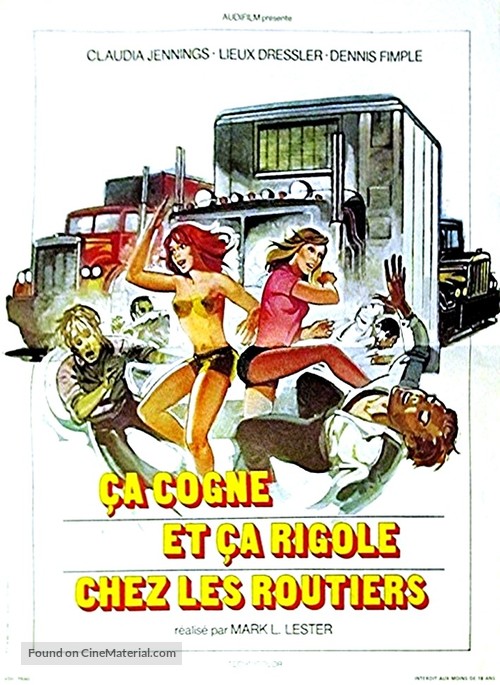 Truck Stop Women - French Movie Poster