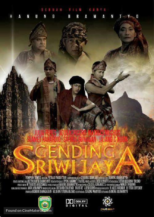 Gending Sriwijaya - Indonesian Movie Poster