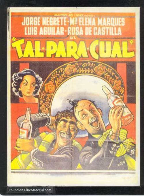 Tal para cual - Mexican Movie Poster