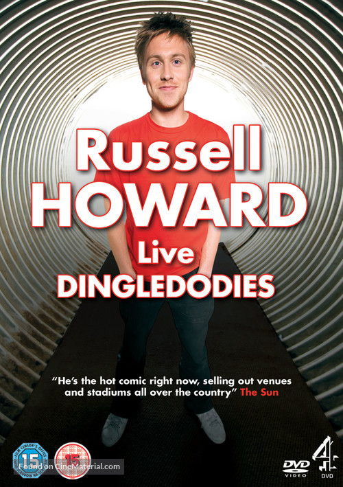 Russell Howard Live: Dingledodies - British DVD movie cover