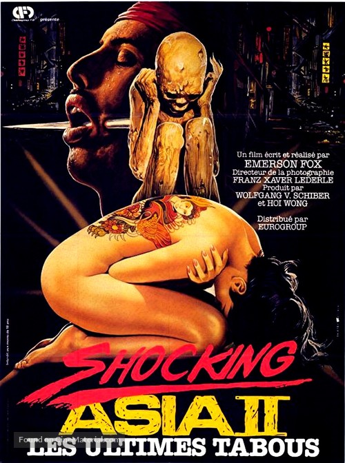 Shocking Asia II: The Last Taboos - French Movie Poster