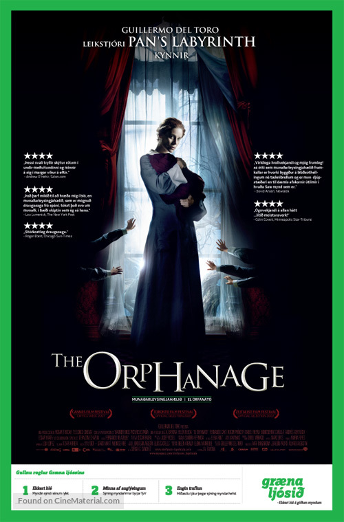 El orfanato - Icelandic Movie Poster