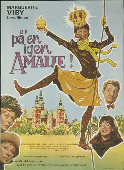 P&aring;&#039;en igen, Amalie - Danish Movie Poster