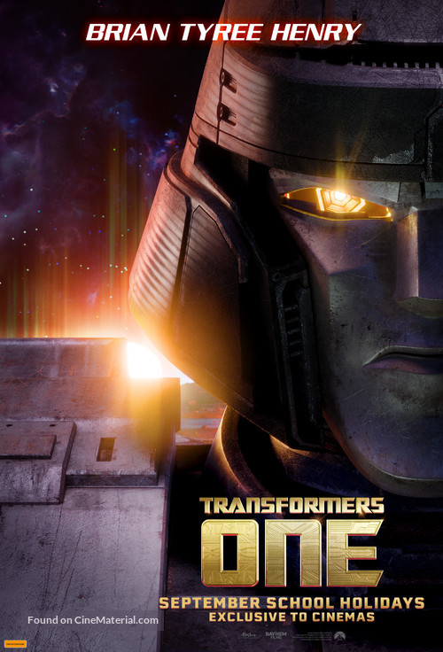 Transformers One - Australian Movie Poster