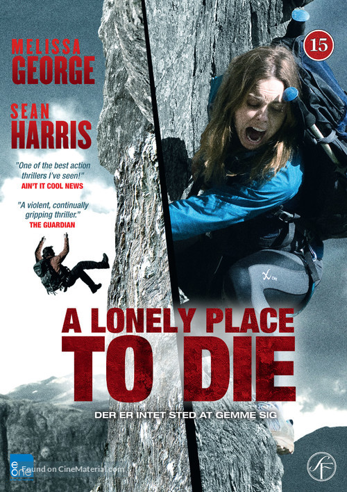 A Lonely Place to Die - Danish Movie Cover