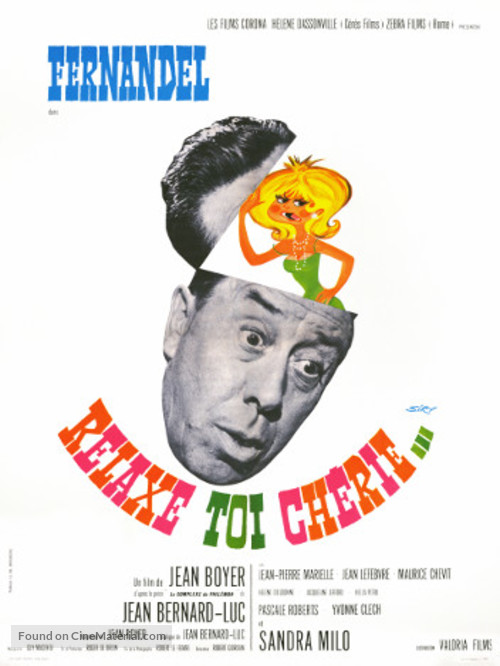 Relaxe-toi ch&eacute;rie - French Movie Poster