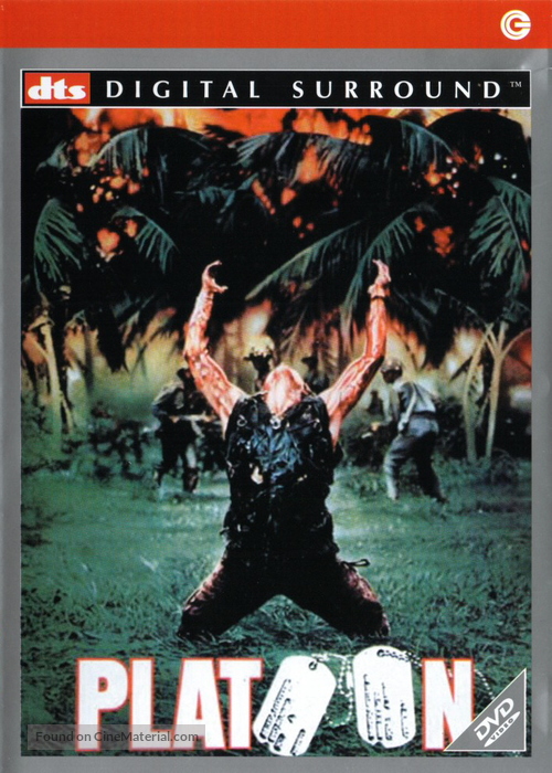 Platoon - Italian DVD movie cover