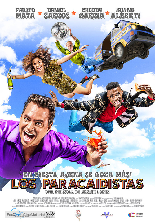 Los Paracaidistas - Puerto Rican Movie Poster