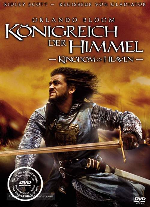 Kingdom of Heaven - German DVD movie cover