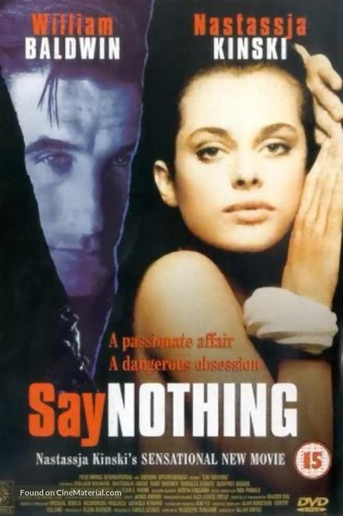 Say Nothing - British DVD movie cover