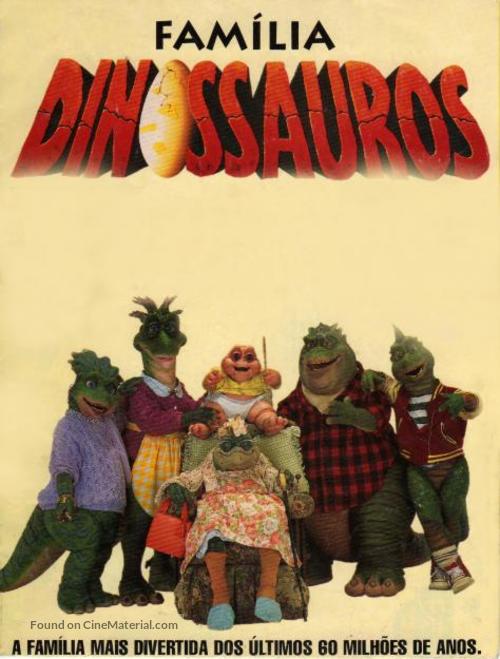 &quot;Dinosaurs&quot; - Brazilian DVD movie cover