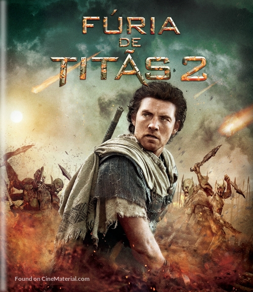 Wrath of the Titans - Brazilian Blu-Ray movie cover