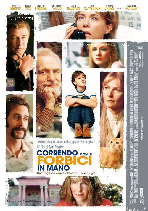 Running with Scissors - Italian Movie Poster