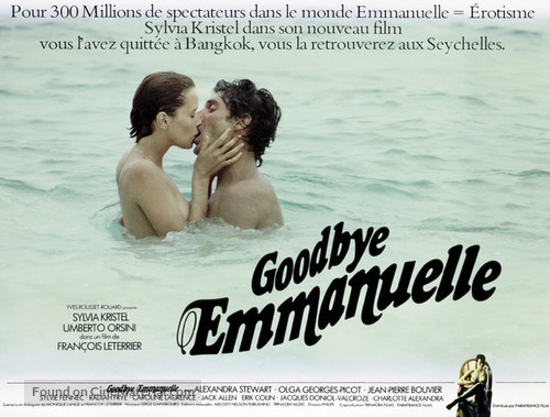 Good-bye, Emmanuelle - French Movie Poster