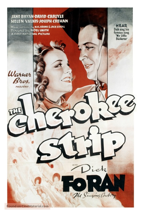 The Cherokee Strip - Theatrical movie poster