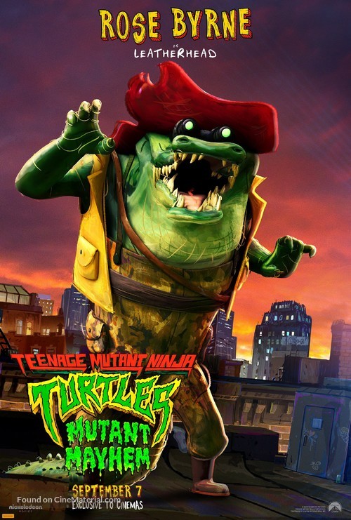 Teenage Mutant Ninja Turtles: Mutant Mayhem - Australian Movie Poster