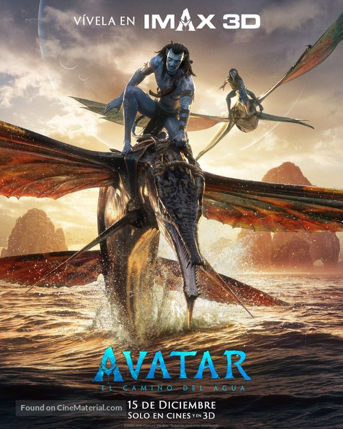 Avatar: The Way of Water - Argentinian Movie Poster