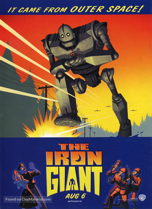 The Iron Giant - Advance movie poster