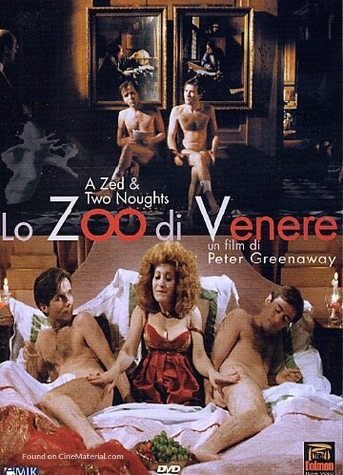 A Zed &amp; Two Noughts - Italian DVD movie cover