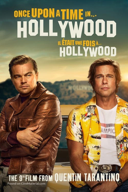 Once Upon a Time in Hollywood - Canadian Movie Cover