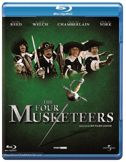 The Four Musketeers - Dutch Blu-Ray movie cover
