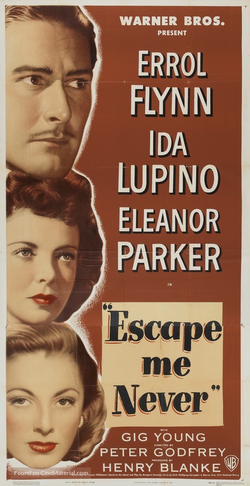 Escape Me Never - Movie Poster