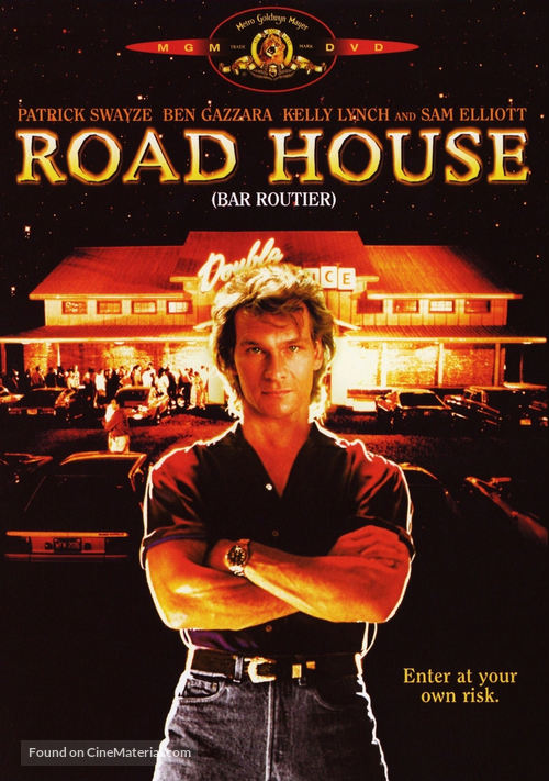 Road House - Canadian DVD movie cover