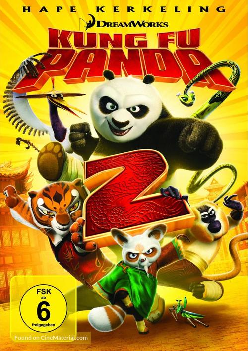 Kung Fu Panda 2 - German DVD movie cover