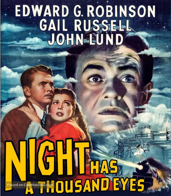 Night Has a Thousand Eyes - Blu-Ray movie cover