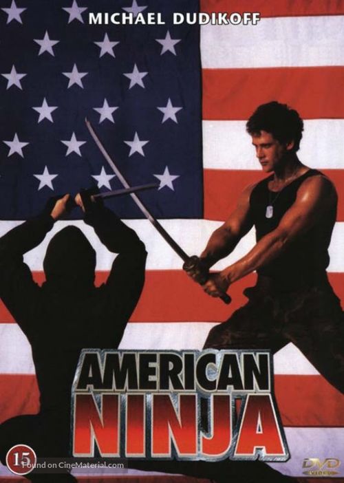 American Ninja - Danish DVD movie cover