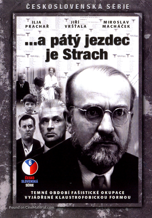 ...a p&aacute;ty jezdec je Strach - Czech DVD movie cover