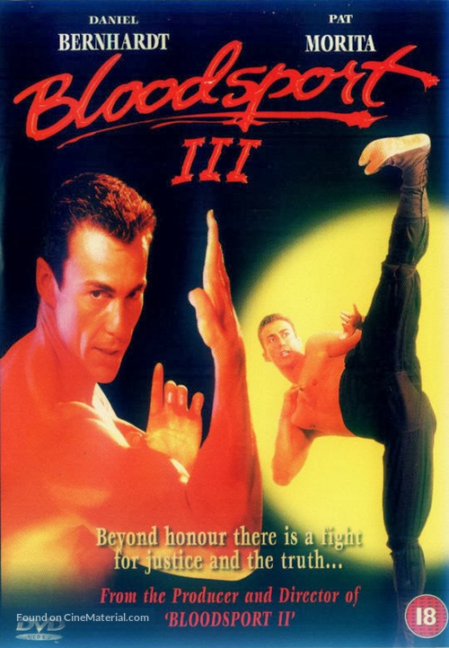 Bloodsport III - British Movie Cover