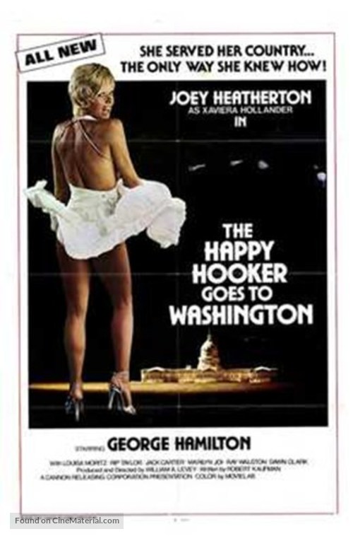 The Happy Hooker Goes to Washington - Movie Poster