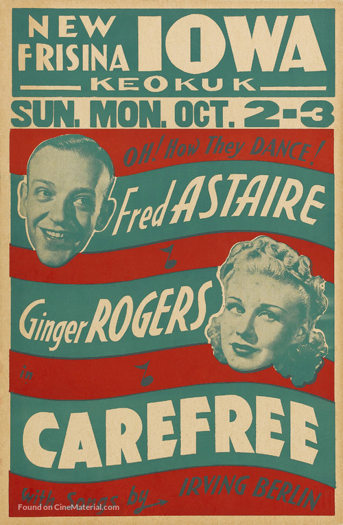 Carefree - Movie Poster