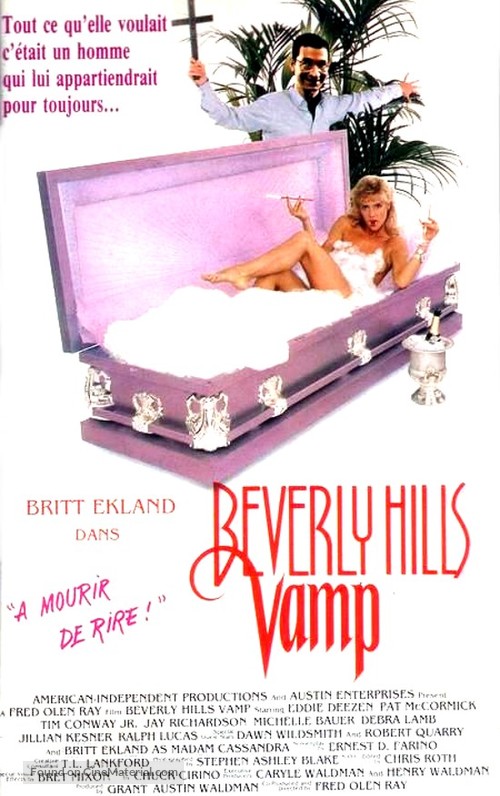 Beverly Hills Vamp - French VHS movie cover