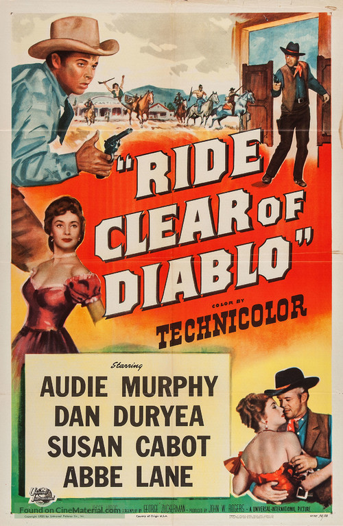 Ride Clear of Diablo - Movie Poster