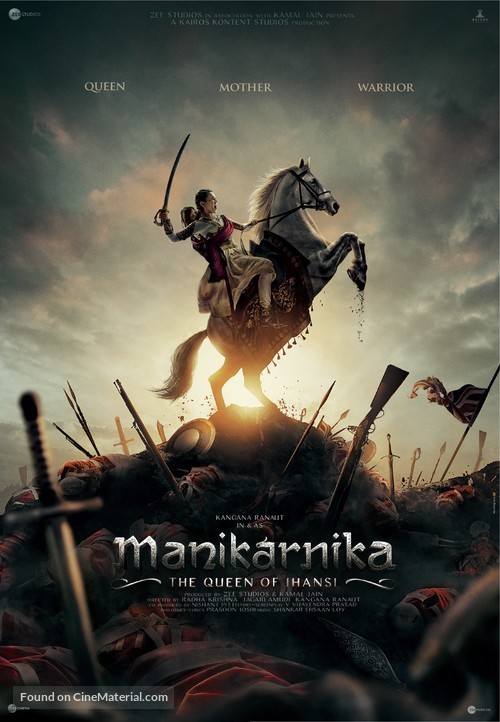 Manikarnika: The Queen of Jhansi - Indian Movie Poster