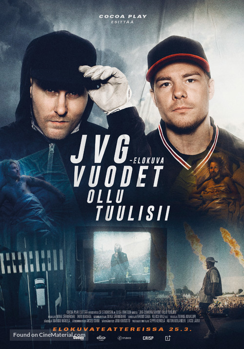 JVG-elokuva: Vuodet ollu tuulisii - Finnish Movie Poster