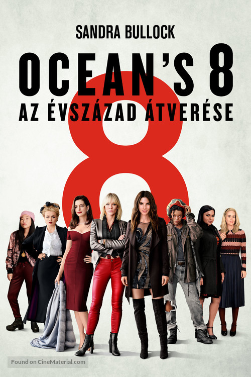 Ocean&#039;s 8 - Hungarian Movie Cover