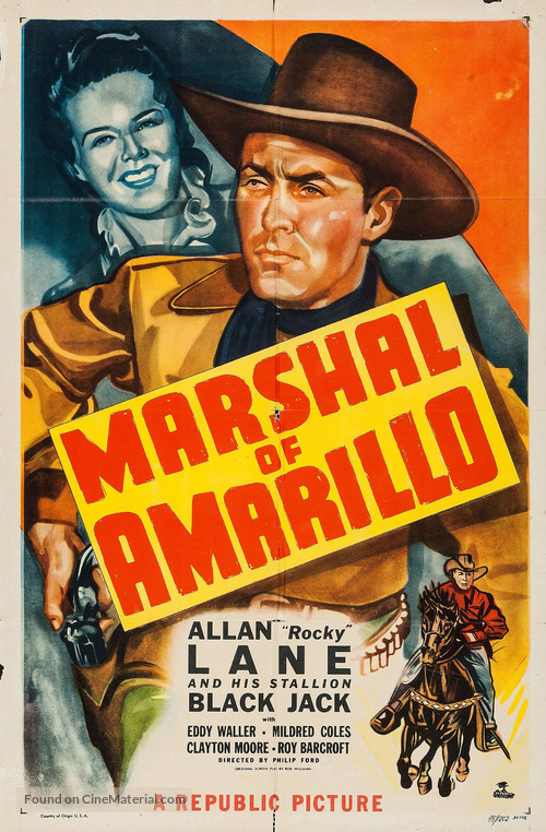 Marshal of Amarillo - Movie Poster