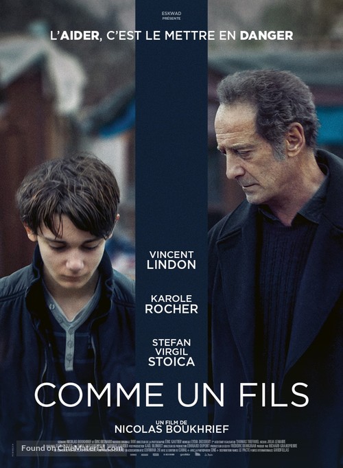 Comme un fils - French Movie Poster