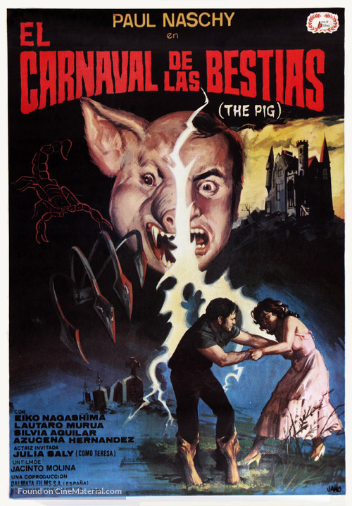 El carnaval de las bestias - Spanish Movie Poster