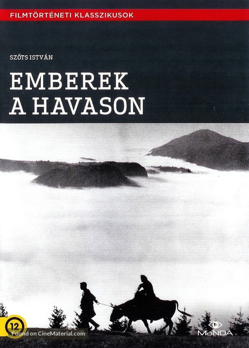 Emberek a havason - Hungarian DVD movie cover