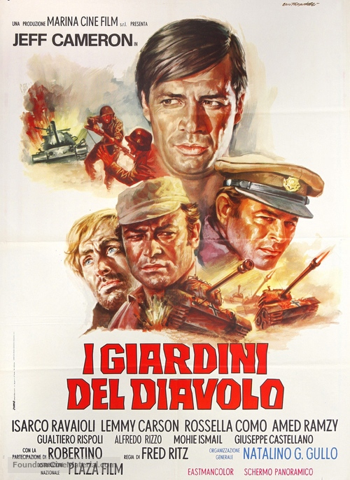 I giardini del diavolo - Italian Movie Poster