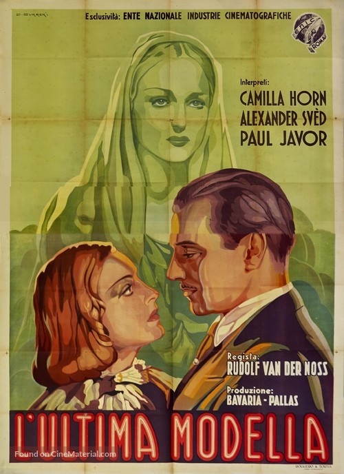 Sein letztes Modell - Italian Movie Poster