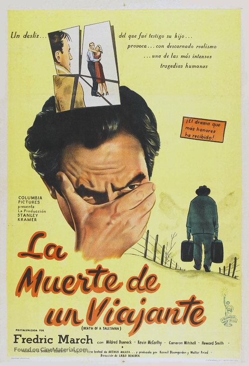 Death of a Salesman - Argentinian Movie Poster