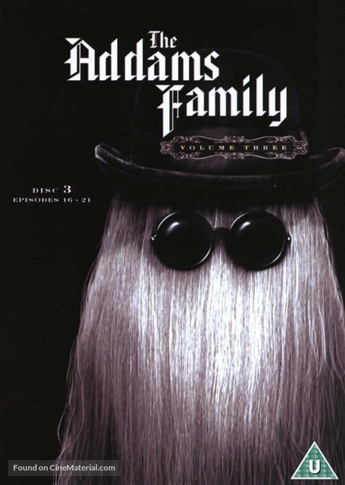 &quot;The Addams Family&quot; - British DVD movie cover