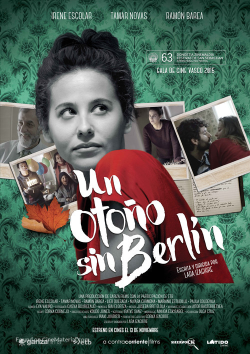 Un oto&ntilde;o sin Berl&iacute;n - Spanish Movie Poster