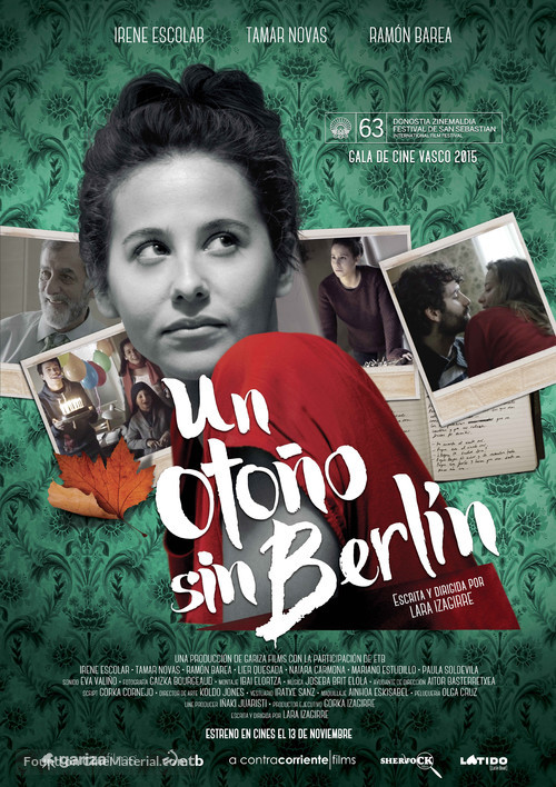 Un oto&ntilde;o sin Berl&iacute;n - Spanish Movie Poster